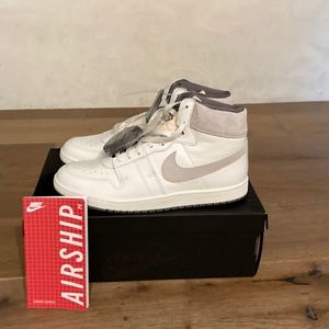 Brand New Air Ship Jordan’s white and grey